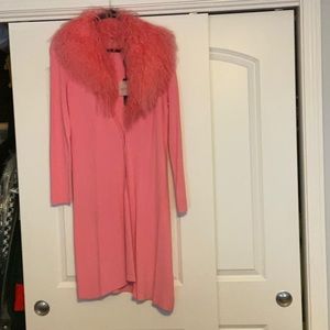 Beautiful Bubble Gum “COLOR” sweater coat